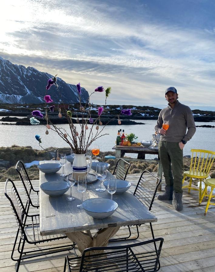 Villa Borgvag - A Unique Seafront Villa In The Heart Of Lofoten Bostad Esterno foto
